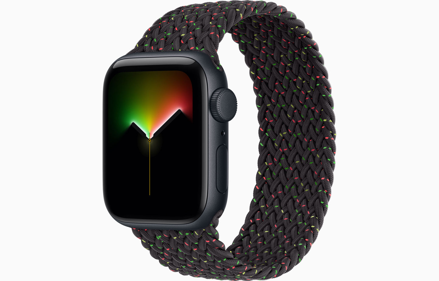 Apple Watch SE 3 (44 mm, Midnight, Unlocked, Braided Solo Loop)