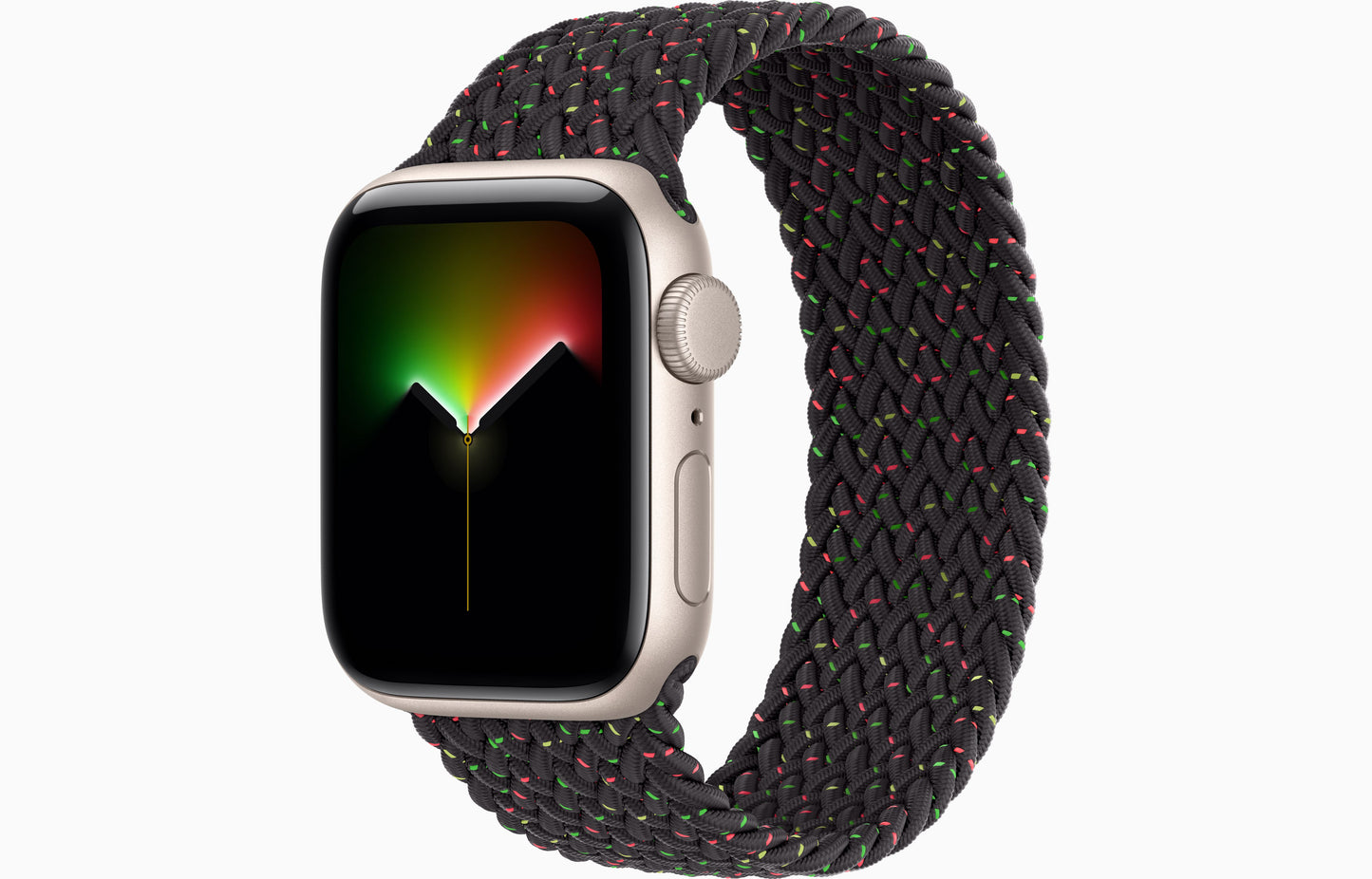 Apple Watch SE 3 (40 mm, Starlight, Unlocked, Braided Solo Loop)
