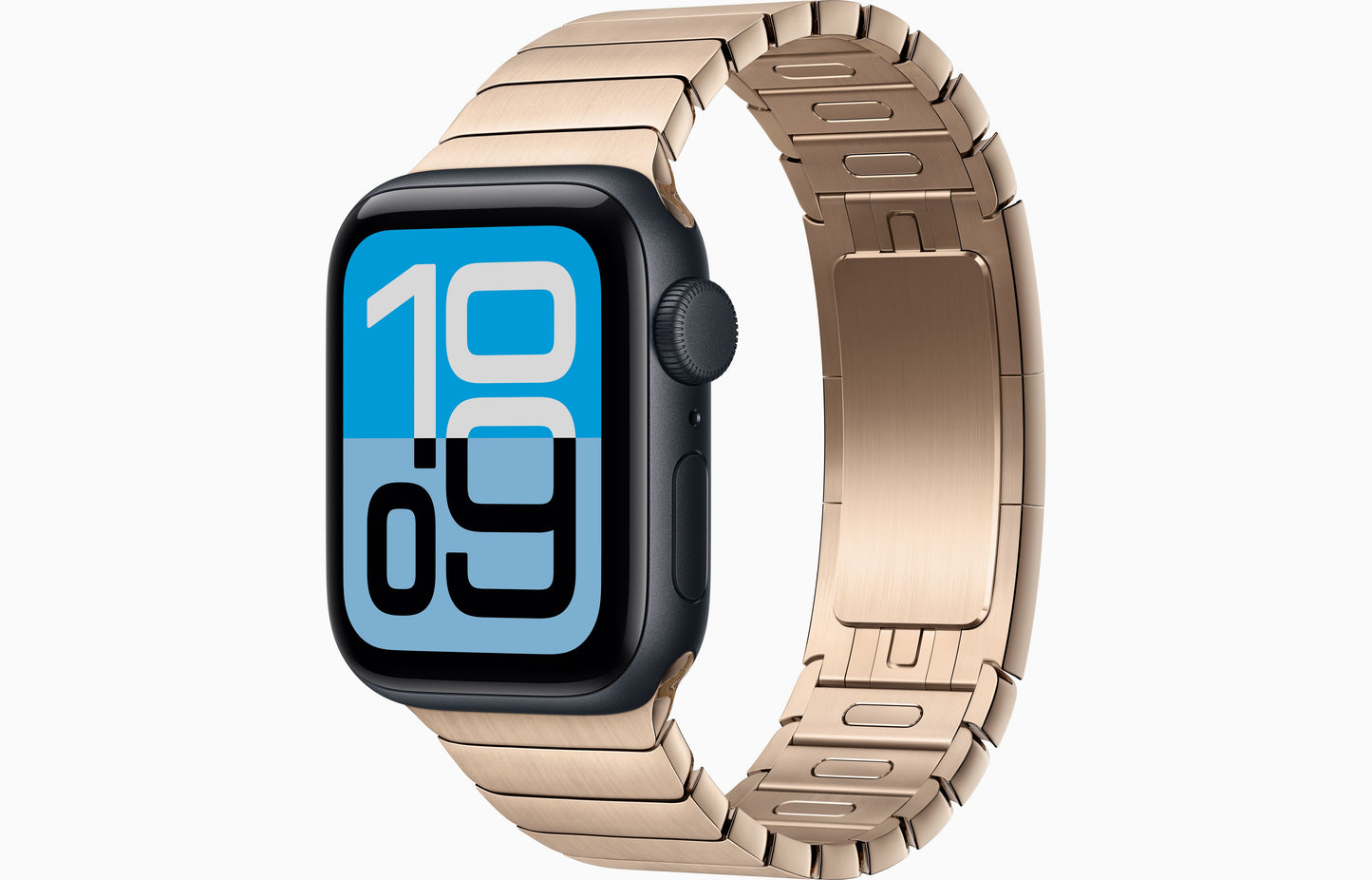 Apple Watch SE 3 (44 mm, Midnight, Unlocked, Link Bracelet)