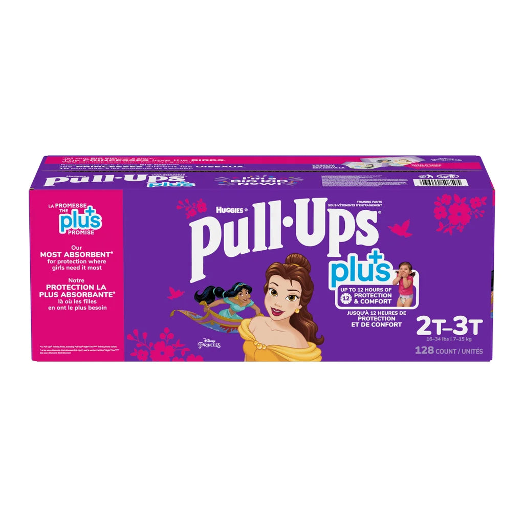 Huggies Pull-Ups Plus Training Pants (Girls)