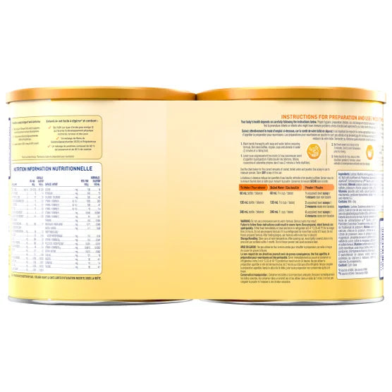 Enfamil A+ Infant Formula (Step 1, 0-12 months, 2 pack)