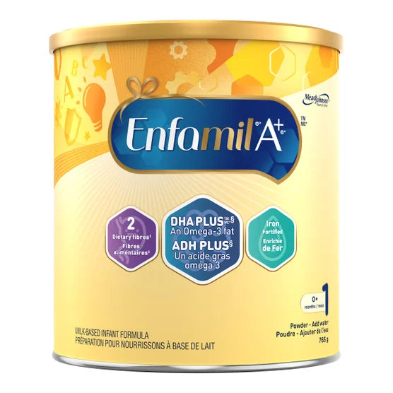 Enfamil A+ Infant Formula (Step 1, 0-12 months, 2 pack)