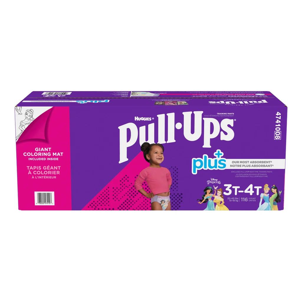 Huggies Pull-Ups Plus Training Pants (Girls)
