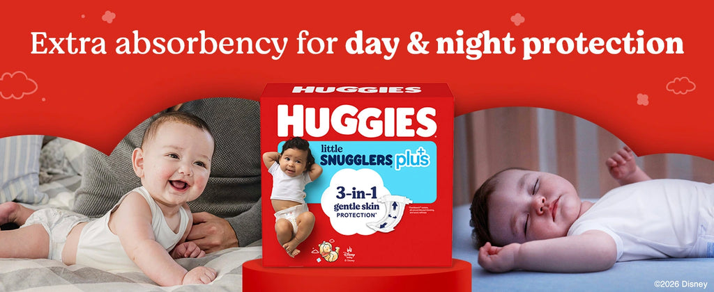Huggies Little Snugglers Plus Diapers