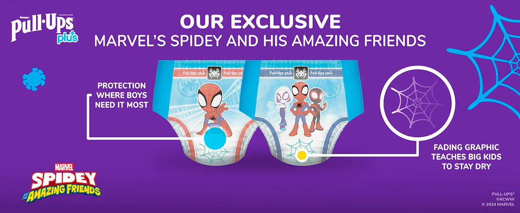 Huggies Pull-Ups Plus Training Pants (Boys)