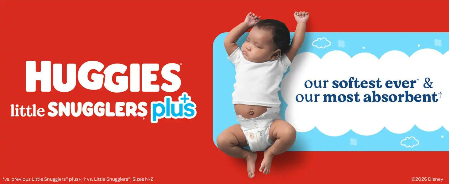 Huggies Little Snugglers Plus Diapers