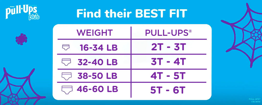 Huggies Pull-Ups Plus Training Pants (Boys)
