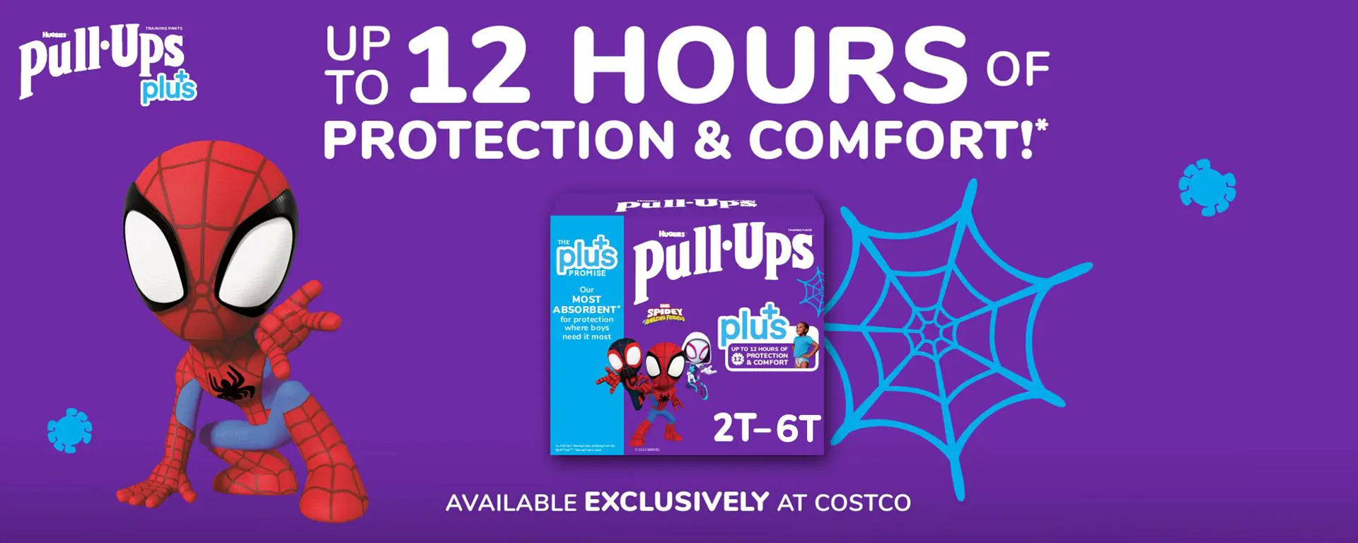 Huggies Pull-Ups Plus Training Pants (Boys)