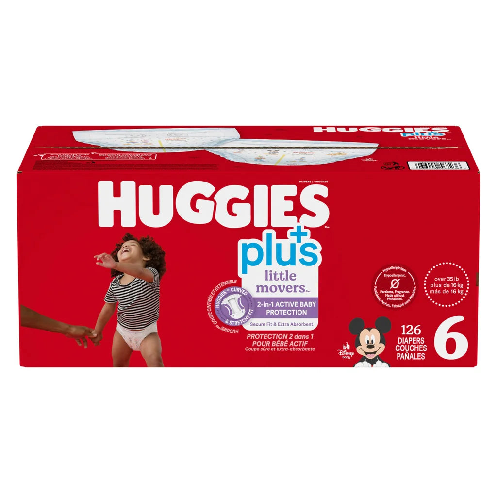 Huggies Little Movers Plus Diapers