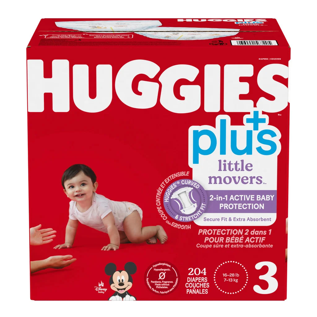 Huggies Little Movers Plus Diapers