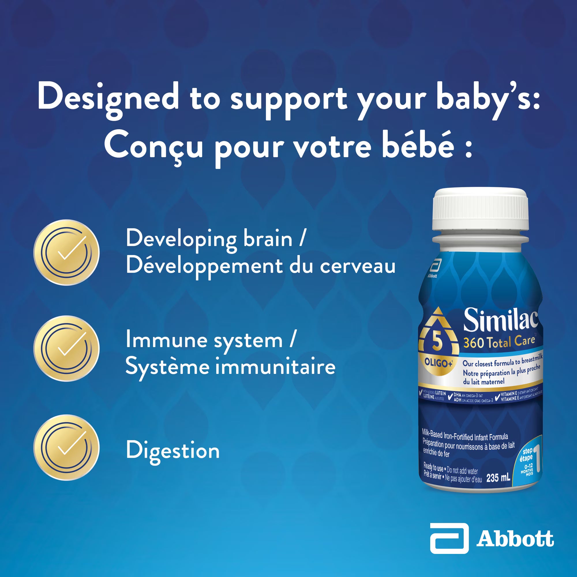 Similac 360 Total Care Infant Formula (Step 1, 0-12 months)