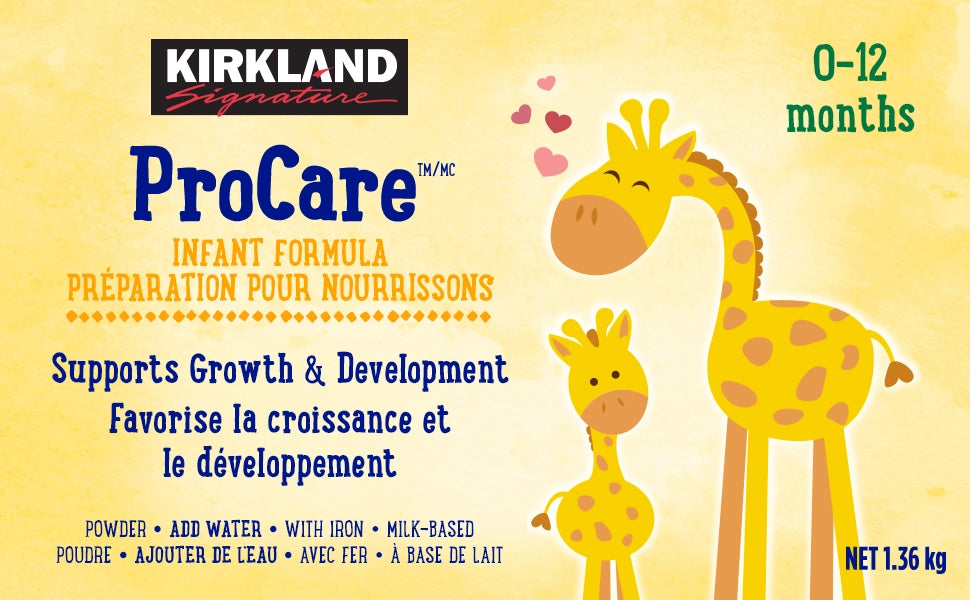 Kirkland Signature ProCare Infant Formula (Step 1, 0-12 months)