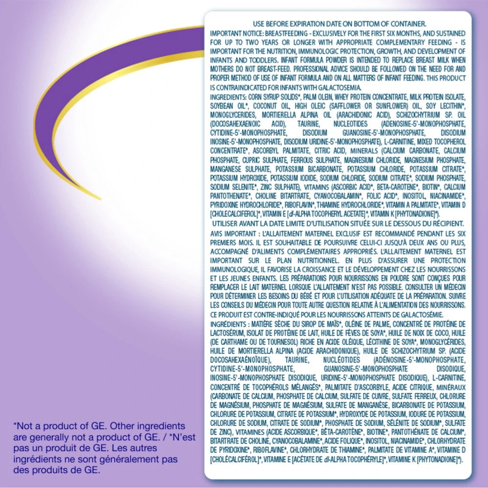 Kirkland Signature Infant Formula For Babies Sensitive to Lactose (Step 1, 0-12 months)