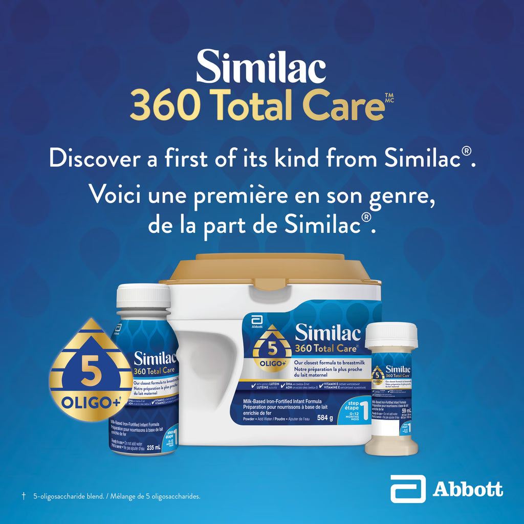 Similac 360 Total Care Infant Formula (Step 1, 0-12 months)