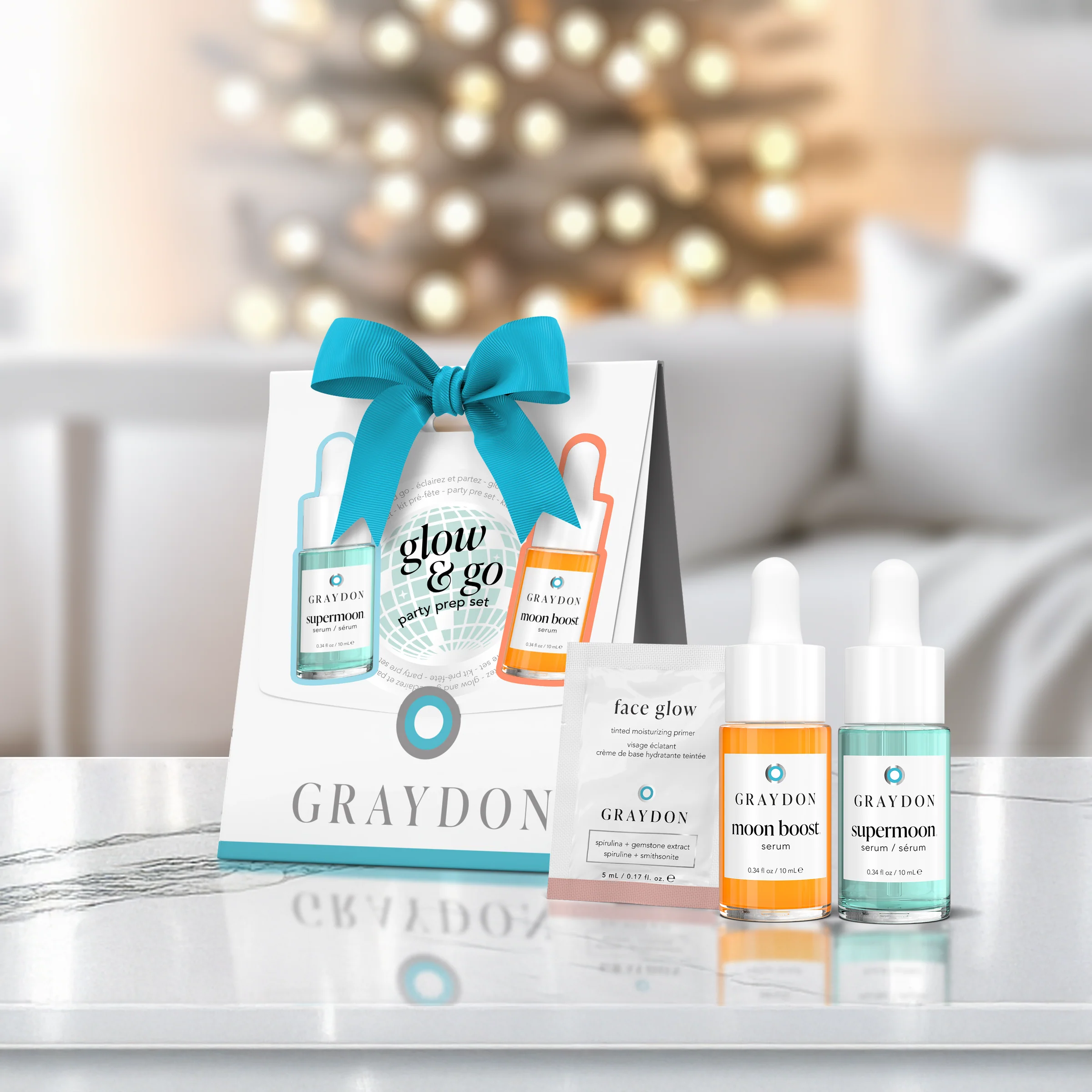 Glow & Go Party Prep Set