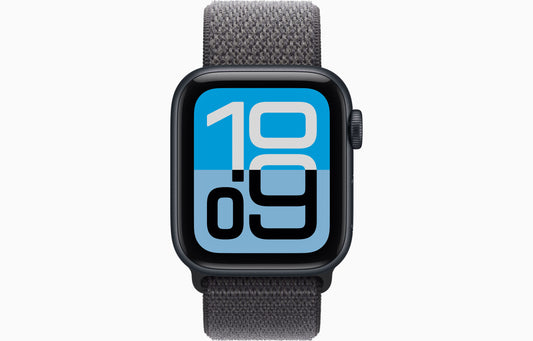 Apple Watch SE 3 (44 mm, Midnight, Unlocked, Textile Sport Loop)