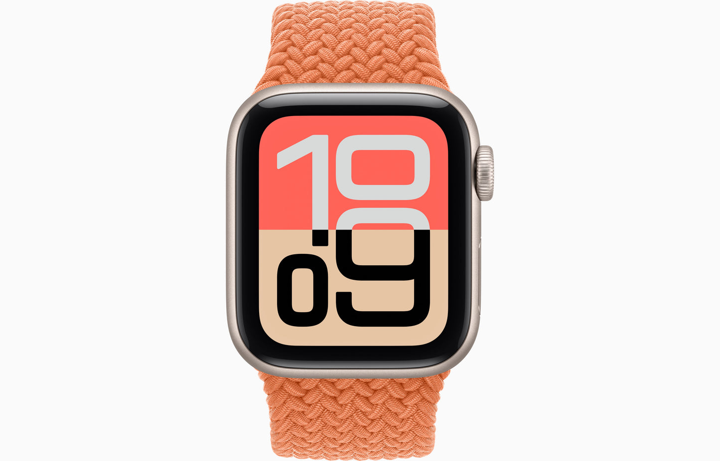 Apple Watch SE 3 (40 mm, Starlight, Unlocked, Braided Solo Loop)