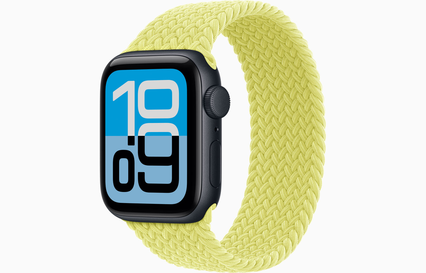 Apple Watch SE 3 (44 mm, Midnight, Unlocked, Braided Solo Loop)