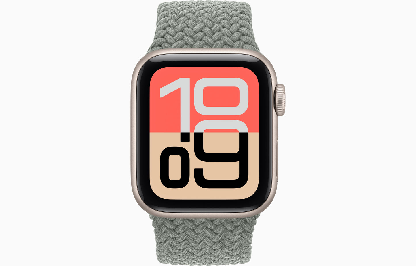 Apple Watch SE 3 (40 mm, Starlight, Unlocked, Braided Solo Loop)