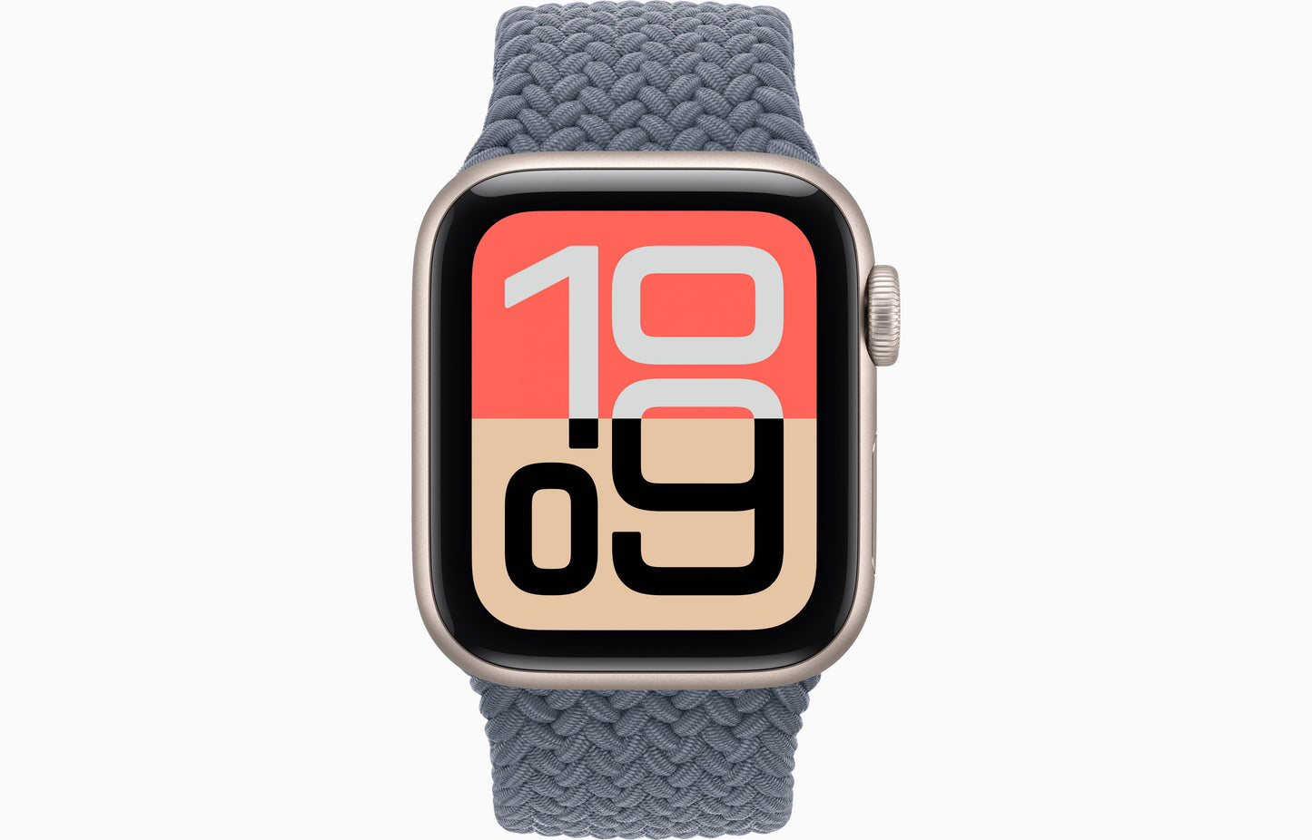 Apple Watch SE 3 (40 mm, Starlight, Unlocked, Braided Solo Loop)