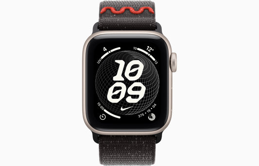 Apple Watch SE 3 (44 mm, Starlight, Unlocked, Nike Textile Sport Loop)
