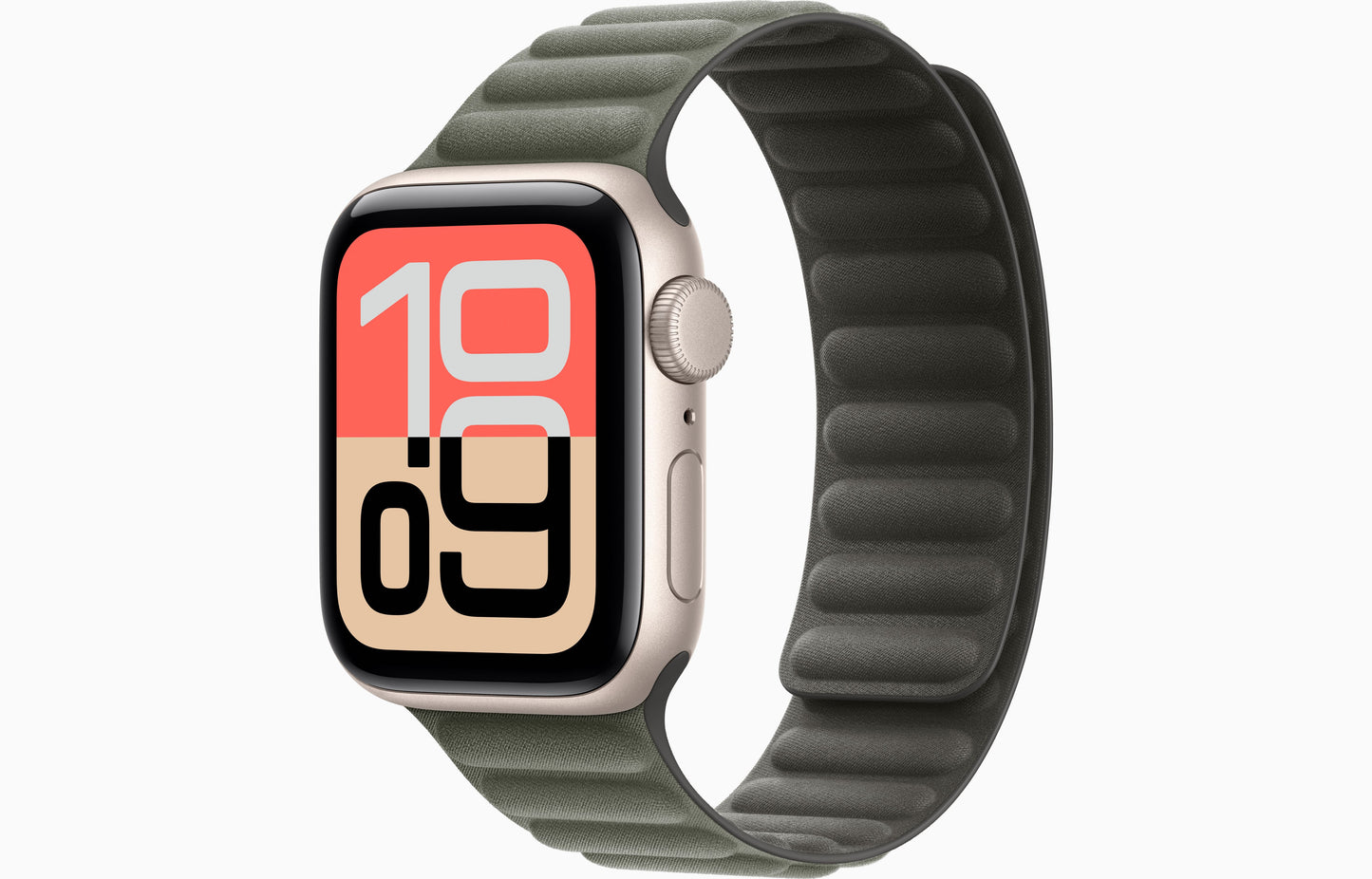 Apple Watch SE 3 (44 mm, Starlight, Unlocked, Magnetic Link)