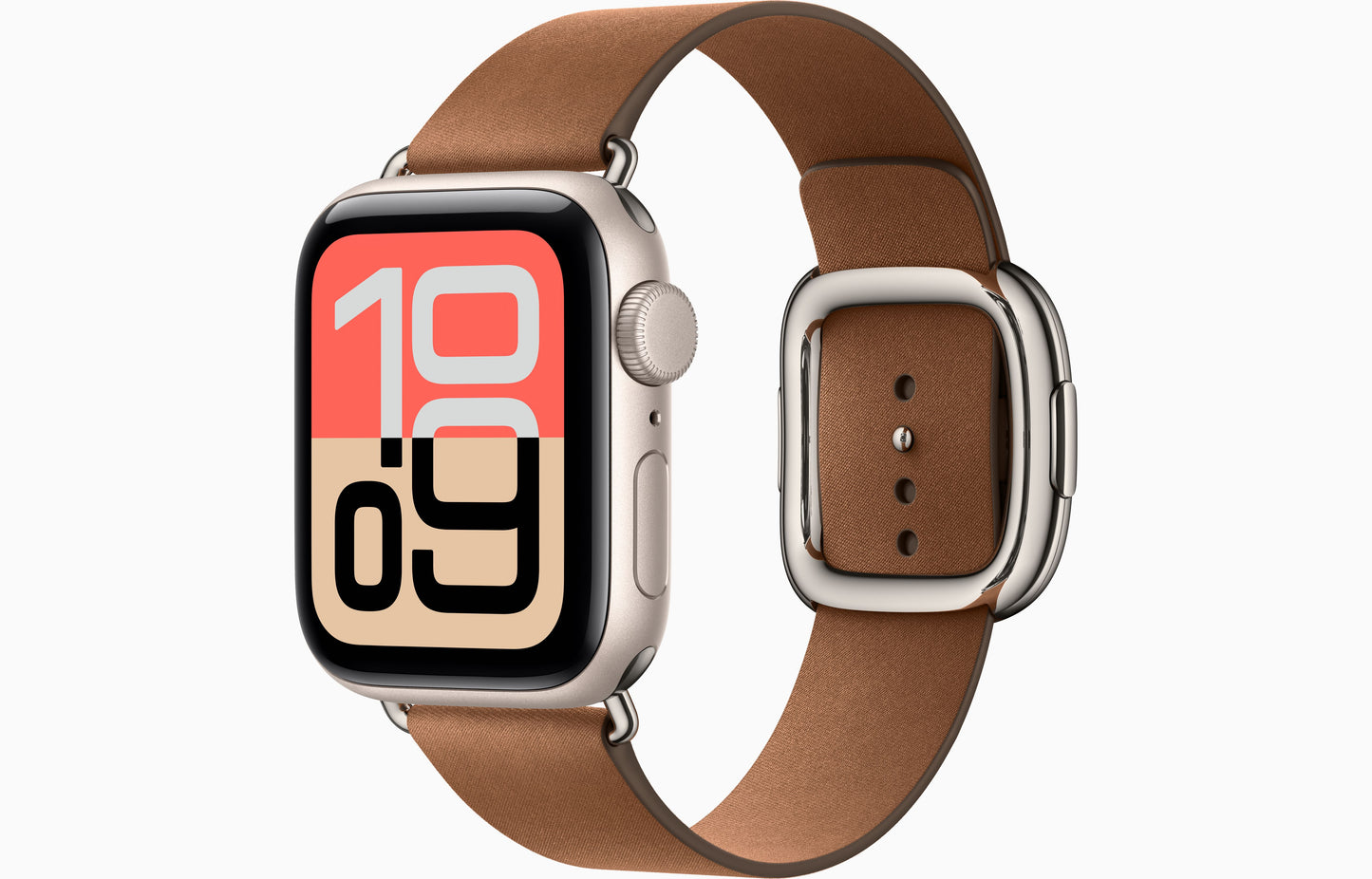 Apple Watch SE 3 (40 mm, Starlight, Unlocked, Modern Buckle)