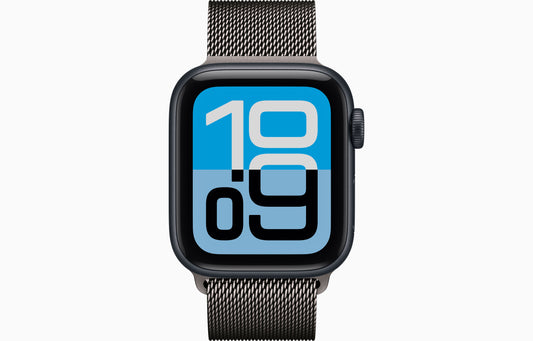 Apple Watch SE 3 (44 mm, Midnight, Unlocked, Milanese Loop)