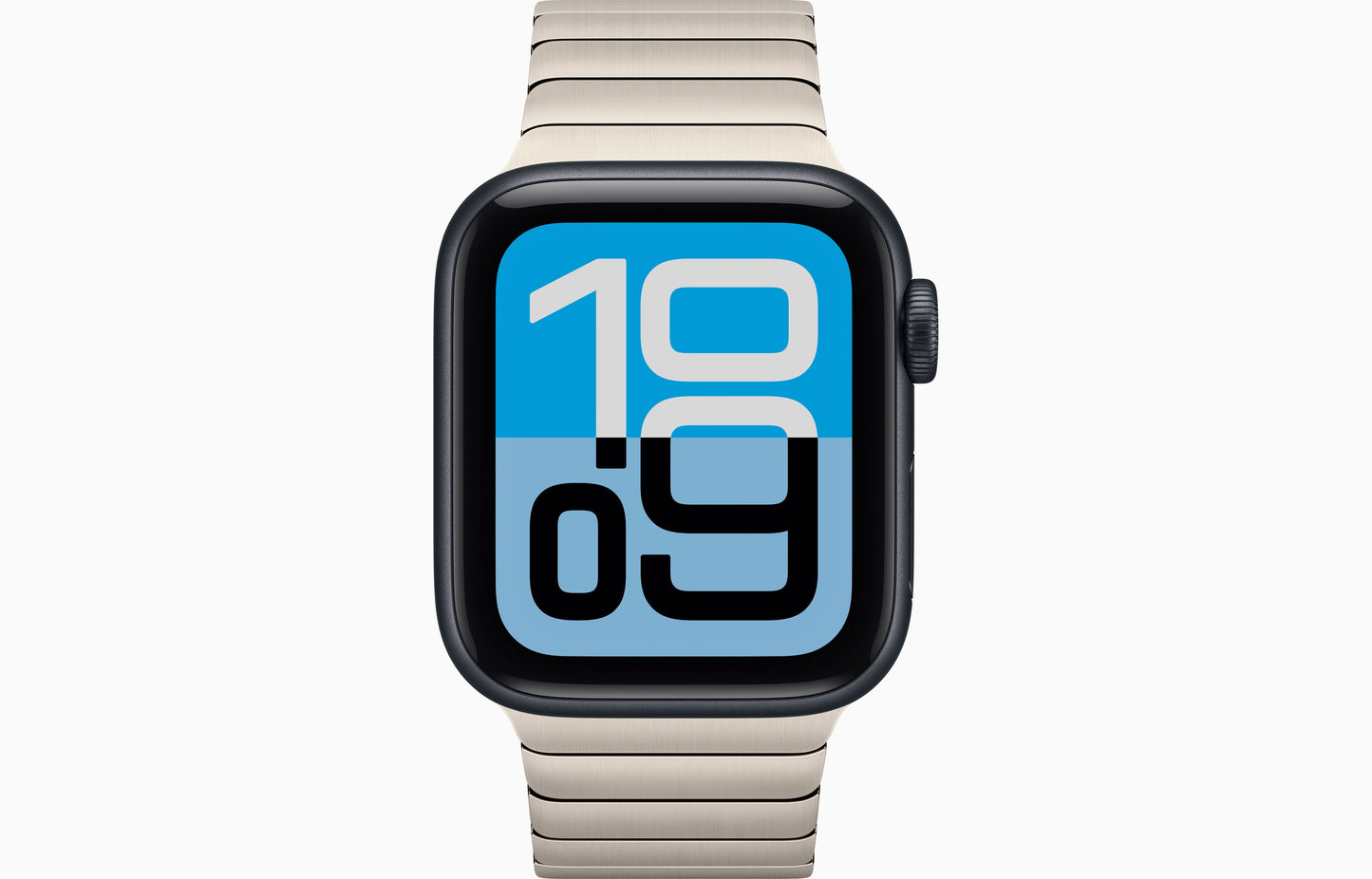 Apple Watch SE 3 (44 mm, Midnight, Unlocked, Link Bracelet)