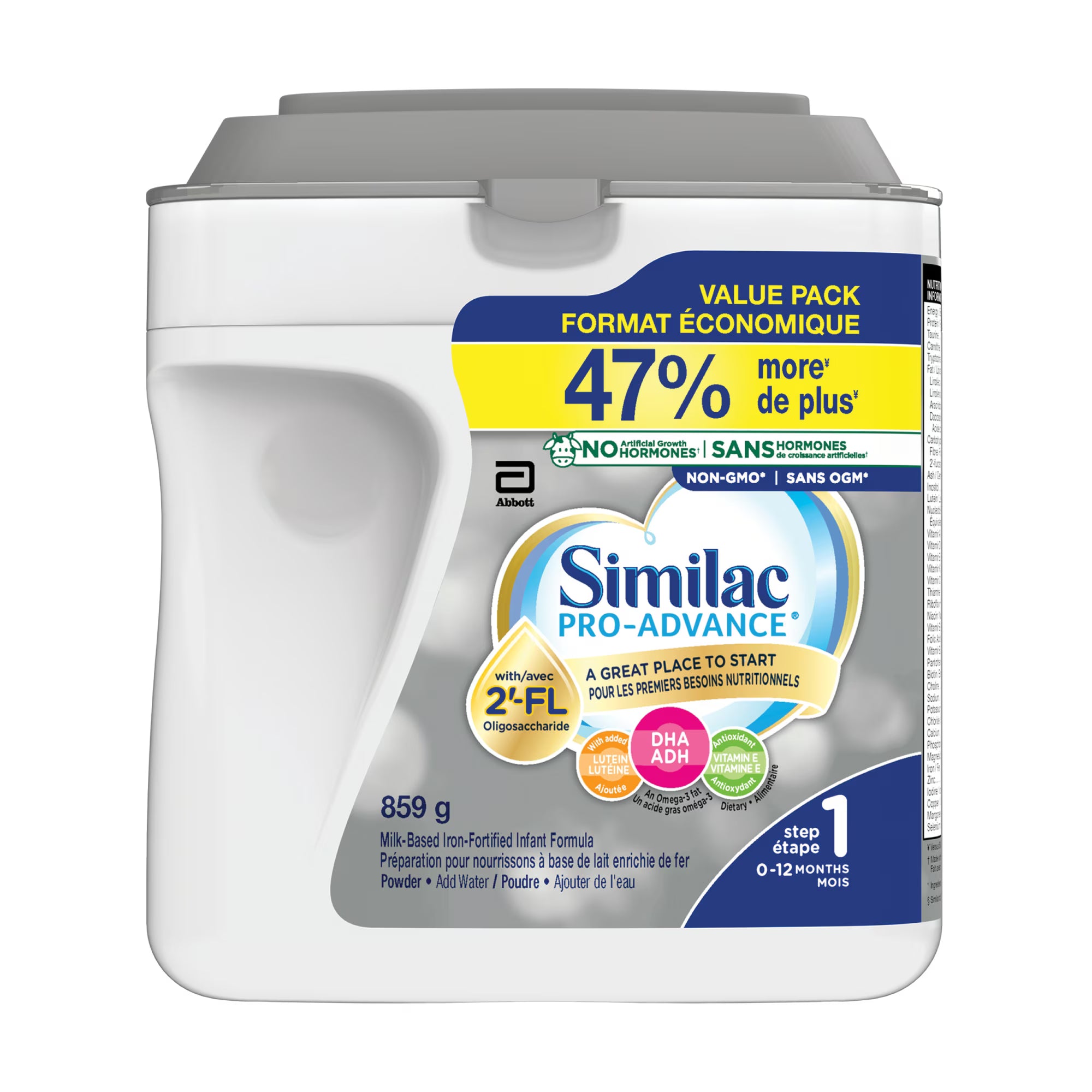 Similac Pro-Advance with 2′-FL Infant Formula (Step 1, 0-12 months)